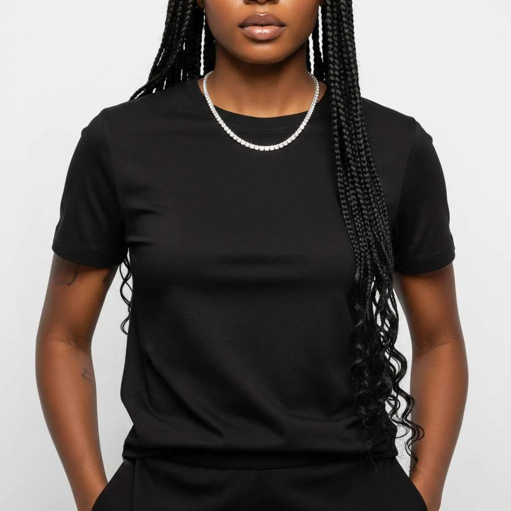 Light standard t-shirt garment available for customization